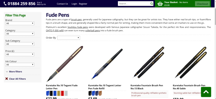 Fude Pens Cult Pens