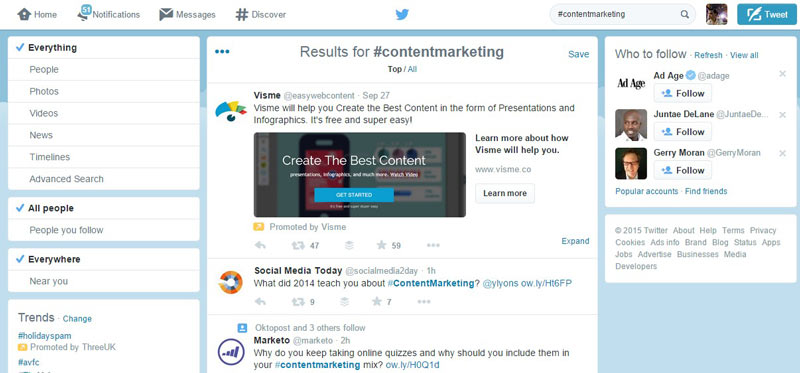 contentmarketing-Twitter-Search